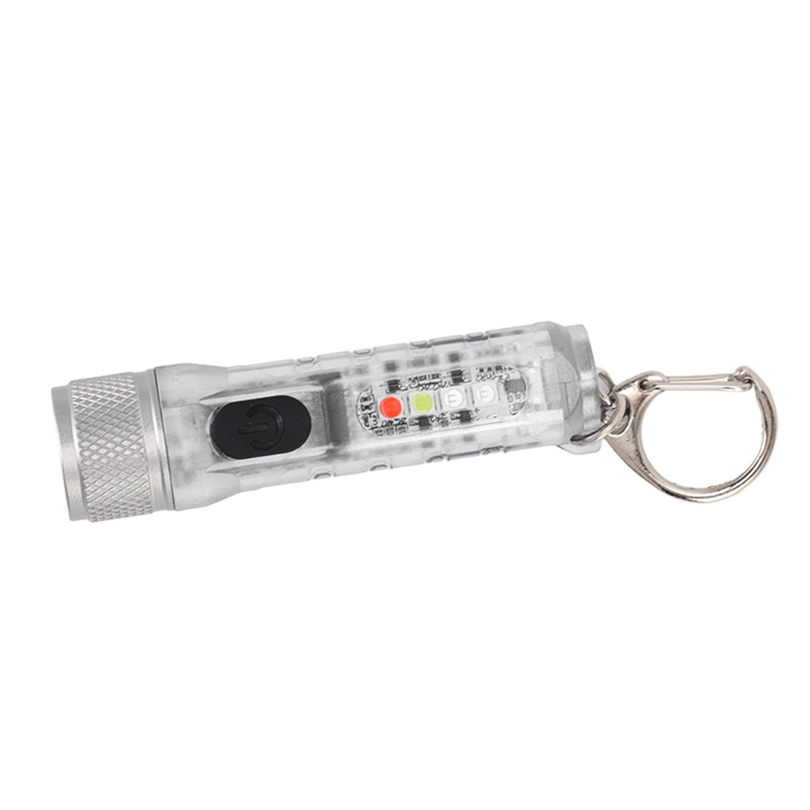 Keychain Flashlight Long Range Super Bright LED Flashlight USB Rechargeable Mini Flashlight for Outdoor M300 V1294-YM3119220148411-0421