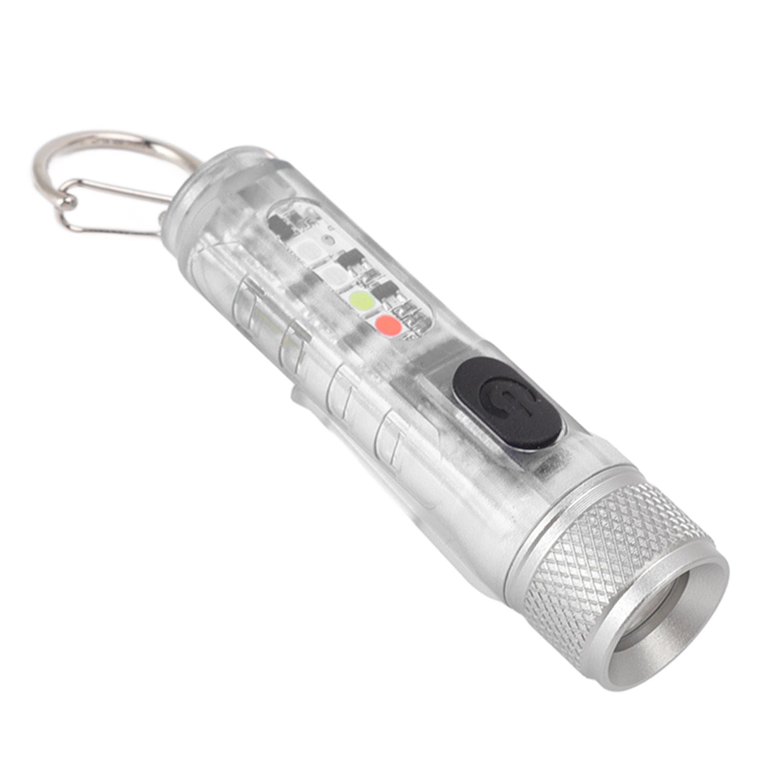 Keychain Flashlight Long Range Super Bright LED Flashlight USB Rechargeable Mini Flashlight for Outdoor M300 V1294-YM3119220148411-0421