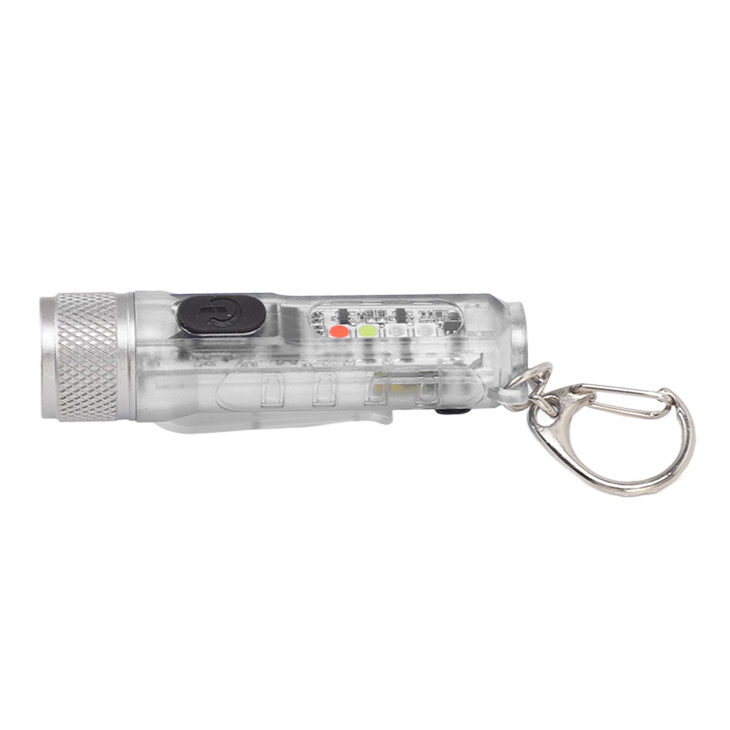 Keychain Flashlight Long Range Super Bright LED Flashlight USB Rechargeable Mini Flashlight for Outdoor M300 V1294-YM3119220148411-0421