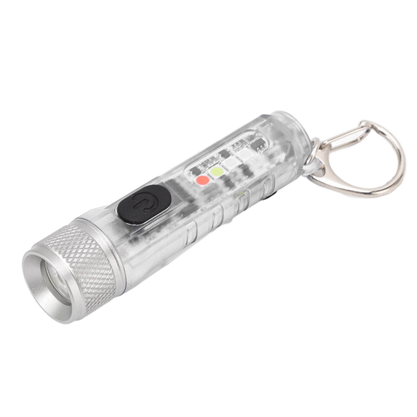 Keychain Flashlight Long Range Super Bright LED Flashlight USB Rechargeable Mini Flashlight for Outdoor M300 V1294-YM3119220148411-0421