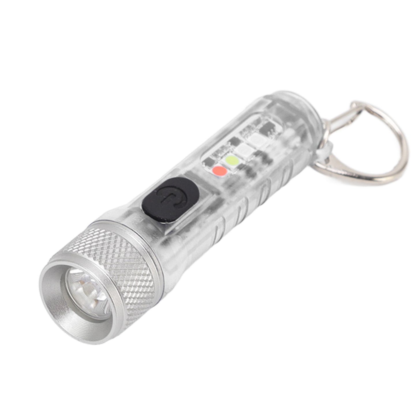 Keychain Flashlight Long Range Super Bright LED Flashlight USB Rechargeable Mini Flashlight for Outdoor M300 V1294-YM3119220148411-0421