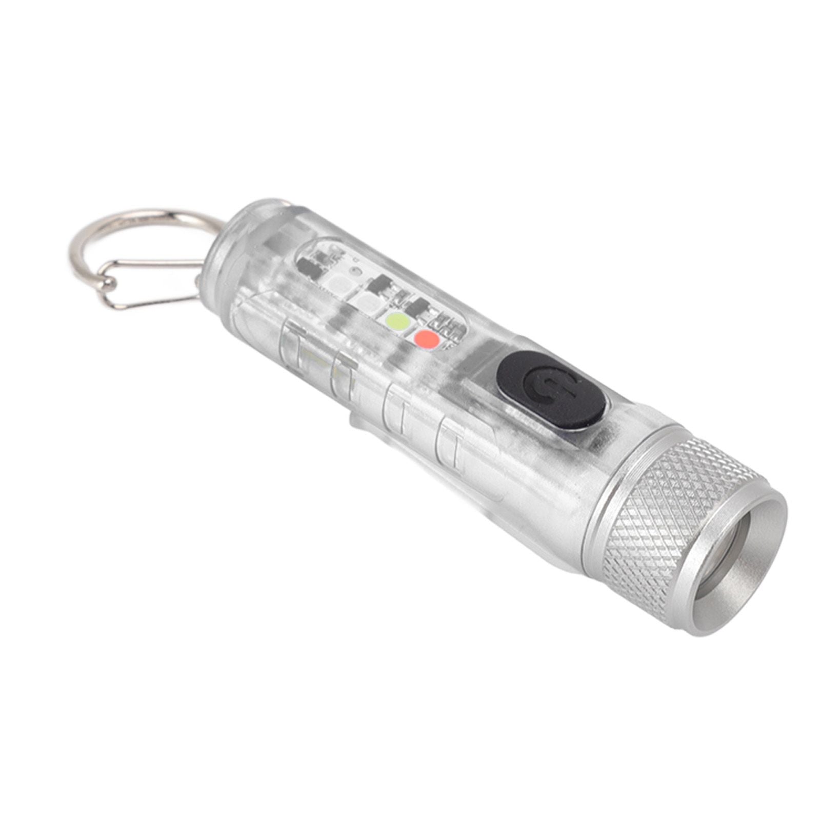 Keychain Flashlight Long Range Super Bright LED Flashlight USB Rechargeable Mini Flashlight for Outdoor M300 V1294-YM3119220148411-0421