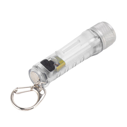 Keychain Flashlight Long Range Super Bright LED Flashlight USB Rechargeable Mini Flashlight for Outdoor M300 V1294-YM3119220148411-0421