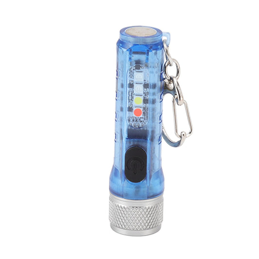 Keychain Flashlight Long Range Super Bright LED Flashlight USB Rechargeable Mini Flashlight for Outdoor M300 V1294-YM3119220148412-0421