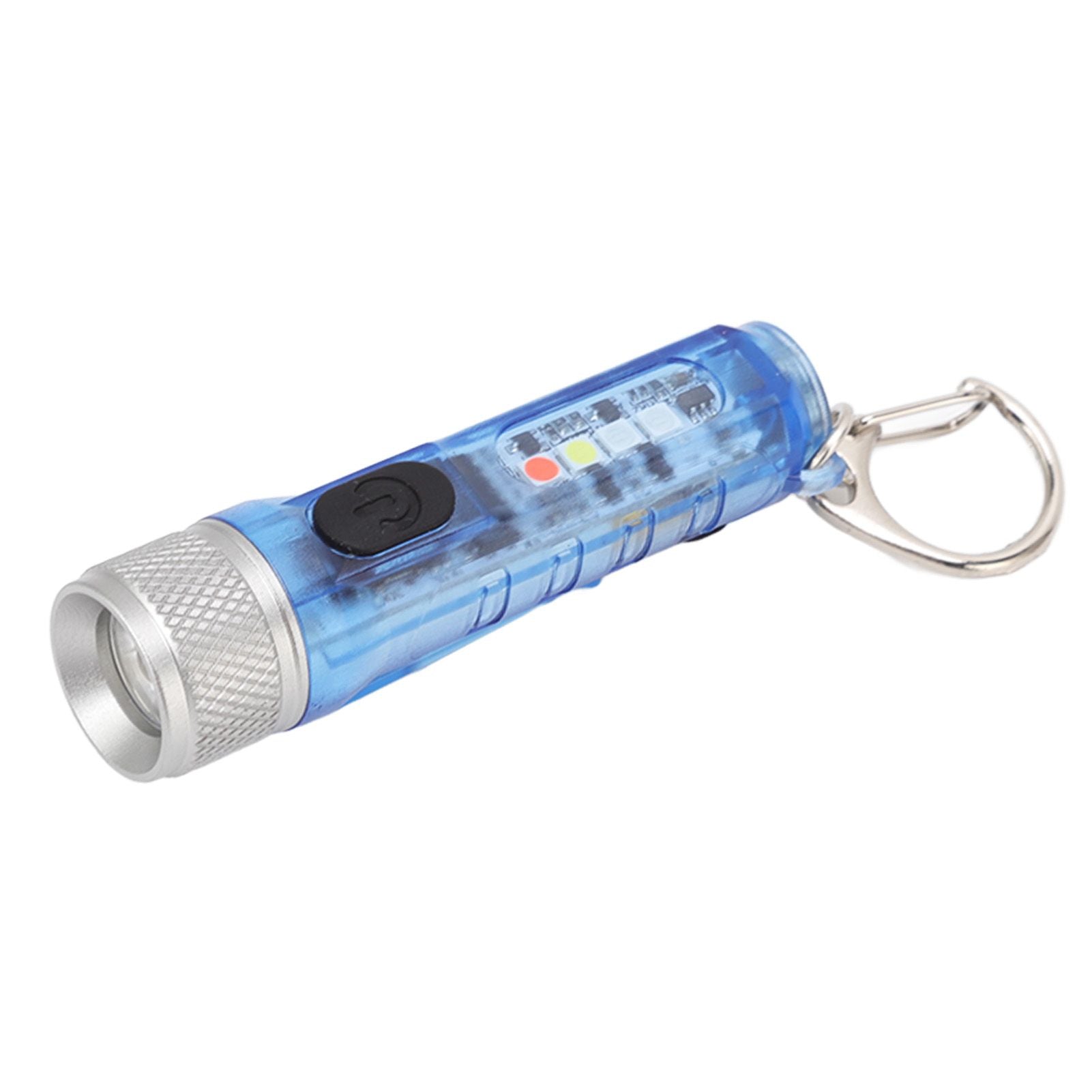 Keychain Flashlight Long Range Super Bright LED Flashlight USB Rechargeable Mini Flashlight for Outdoor M300 V1294-YM3119220148412-0421