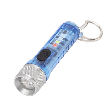 Keychain Flashlight Long Range Super Bright LED Flashlight USB Rechargeable Mini Flashlight for Outdoor M300 V1294-YM3119220148412-0421
