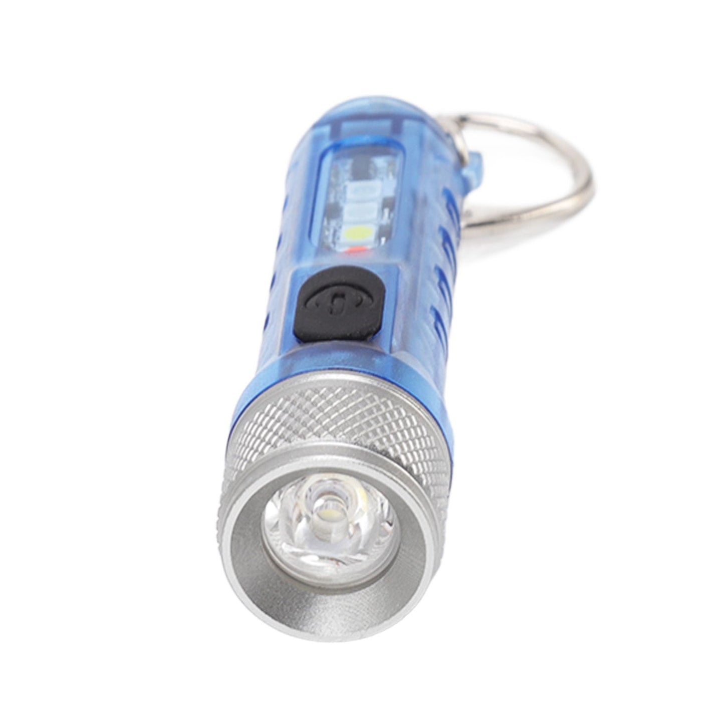 Keychain Flashlight Long Range Super Bright LED Flashlight USB Rechargeable Mini Flashlight for Outdoor M300 V1294-YM3119220148412-0421