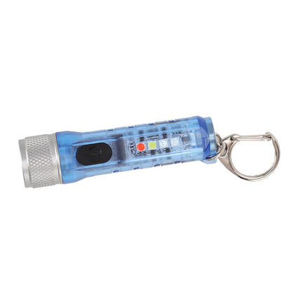 Keychain Flashlight Long Range Super Bright LED Flashlight USB Rechargeable Mini Flashlight for Outdoor M300 V1294-YM3119220148412-0421