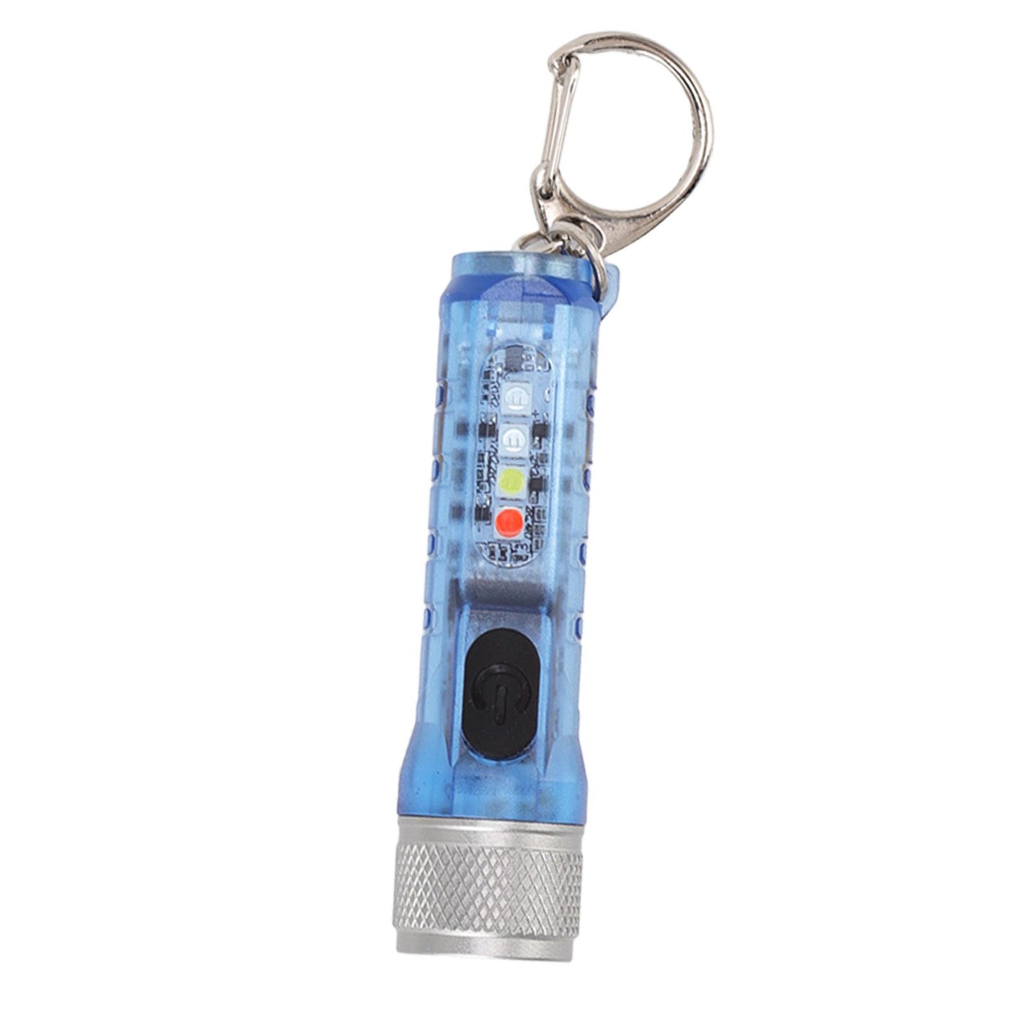 Keychain Flashlight Long Range Super Bright LED Flashlight USB Rechargeable Mini Flashlight for Outdoor M300 V1294-YM3119220148412-0421