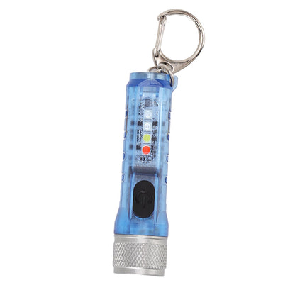 Keychain Flashlight Long Range Super Bright LED Flashlight USB Rechargeable Mini Flashlight for Outdoor M300 V1294-YM3119220148412-0421