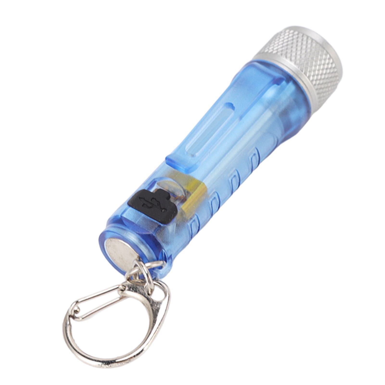Keychain Flashlight Long Range Super Bright LED Flashlight USB Rechargeable Mini Flashlight for Outdoor M300 V1294-YM3119220148412-0421