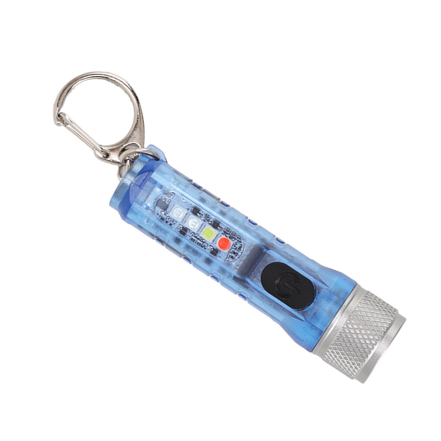 Keychain Flashlight Long Range Super Bright LED Flashlight USB Rechargeable Mini Flashlight for Outdoor M300 V1294-YM3119220148412-0421