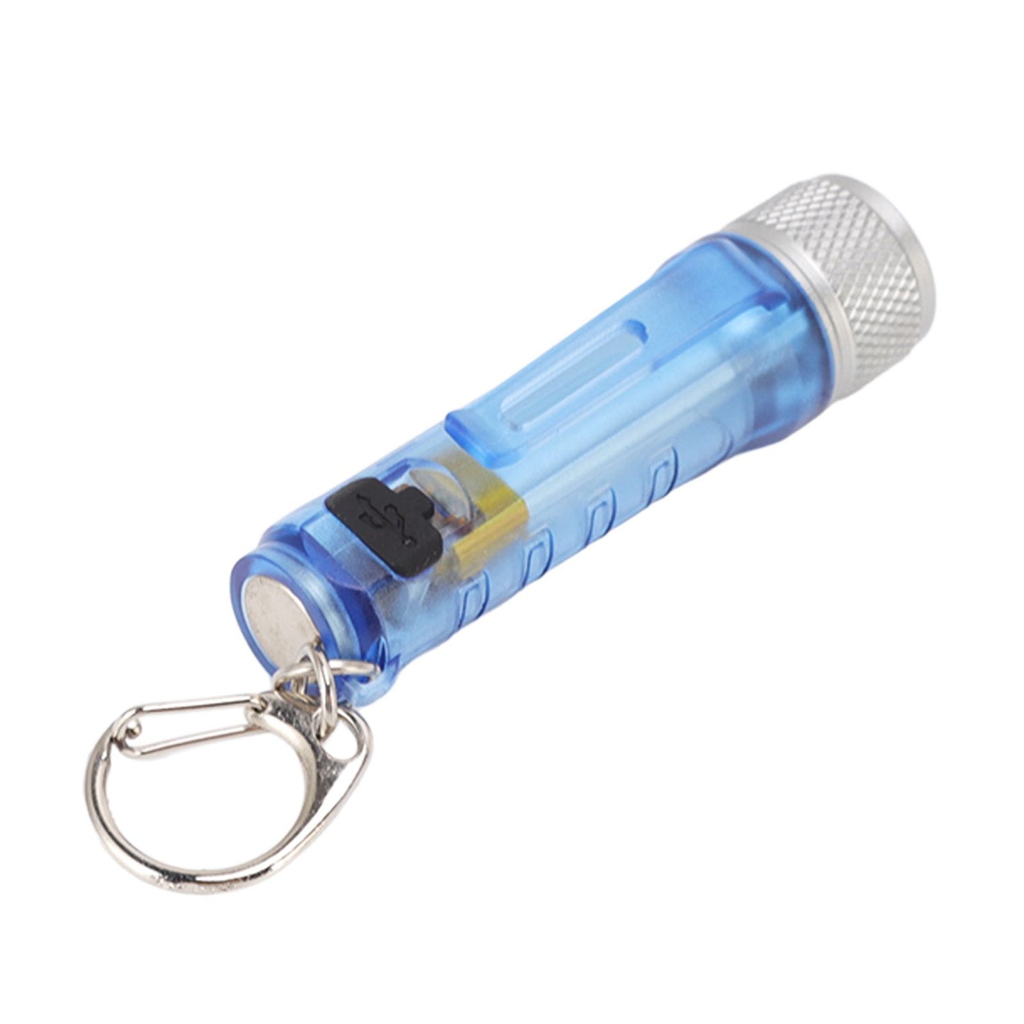 Keychain Flashlight Long Range Super Bright LED Flashlight USB Rechargeable Mini Flashlight for Outdoor M300 V1294-YM3119220148412-0421