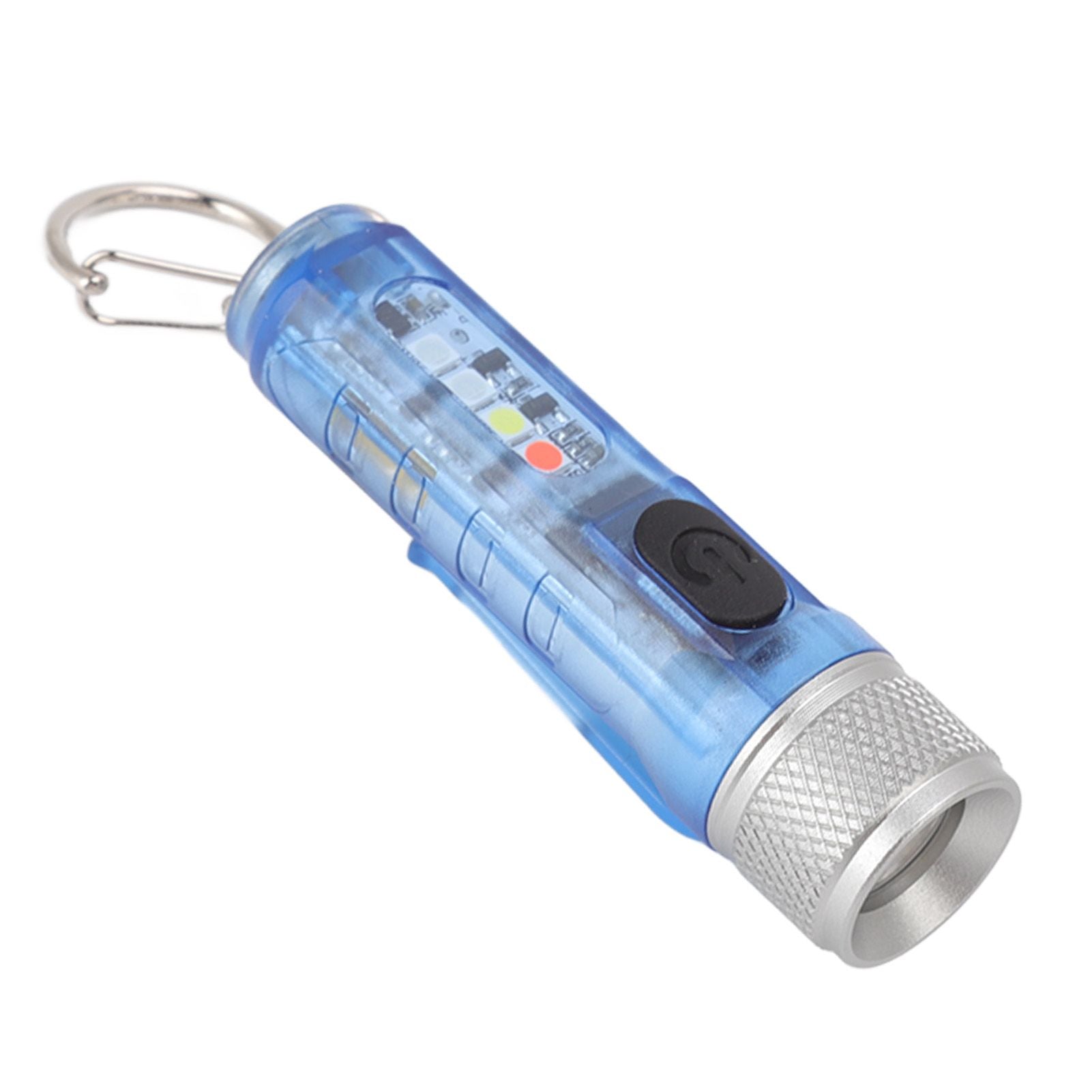 Keychain Flashlight Long Range Super Bright LED Flashlight USB Rechargeable Mini Flashlight for Outdoor M300 V1294-YM3119220148412-0421
