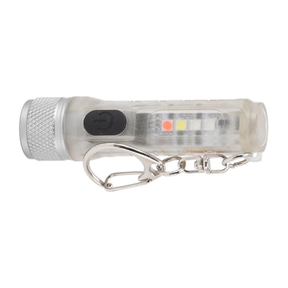 Strong Light Mini Keychain Flashlight Outdoor Portable Super Bright Multifunction LED Flashlight USB V1294-YM3119220148511-0421