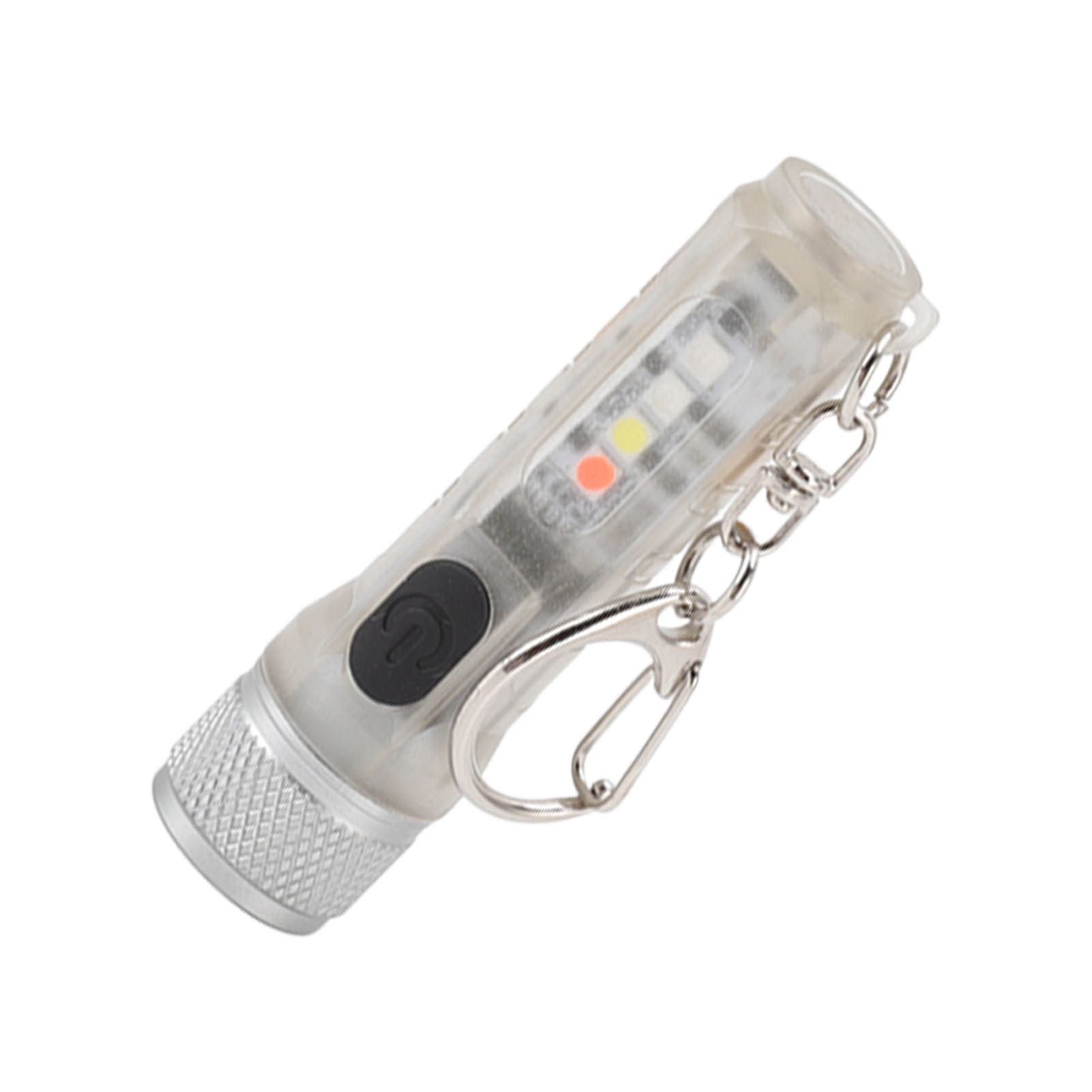 Strong Light Mini Keychain Flashlight Outdoor Portable Super Bright Multifunction LED Flashlight USB V1294-YM3119220148511-0421