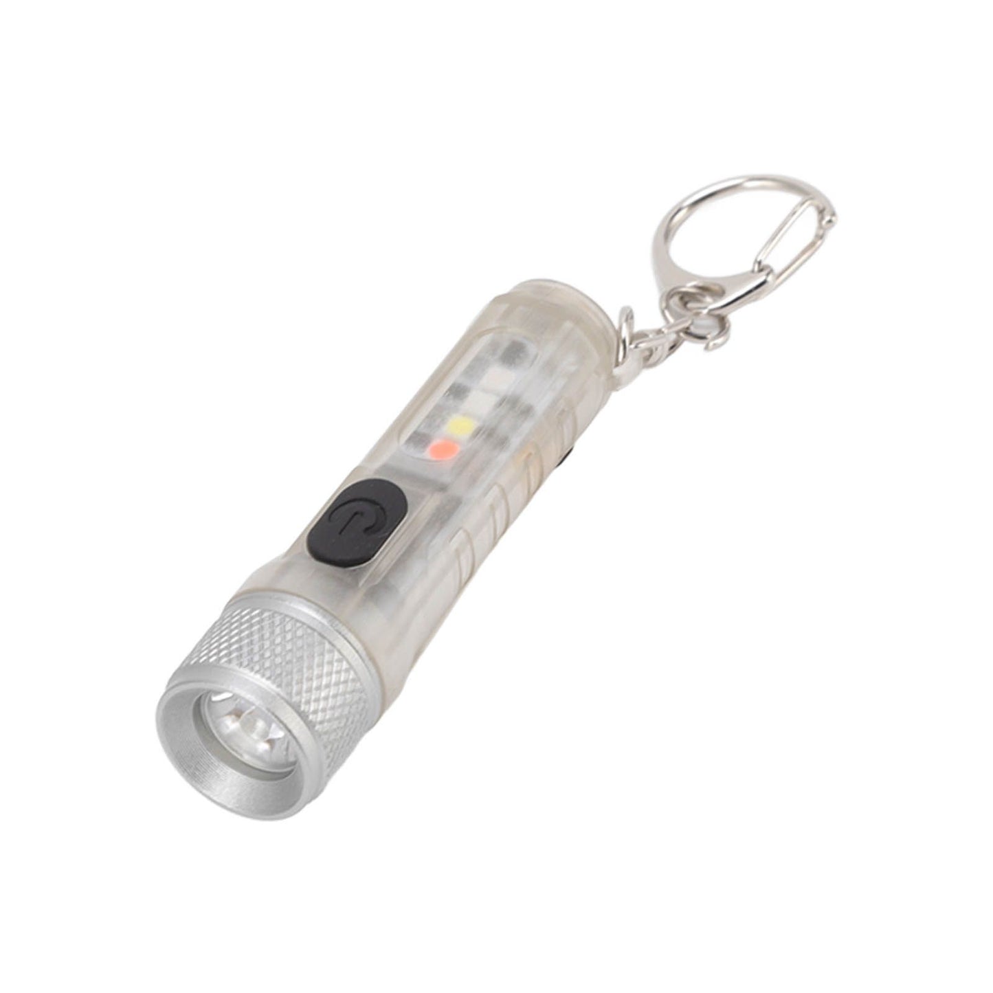 Strong Light Mini Keychain Flashlight Outdoor Portable Super Bright Multifunction LED Flashlight USB V1294-YM3119220148511-0421