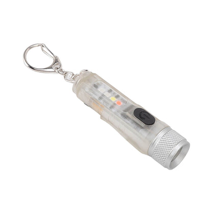 Strong Light Mini Keychain Flashlight Outdoor Portable Super Bright Multifunction LED Flashlight USB V1294-YM3119220148511-0421
