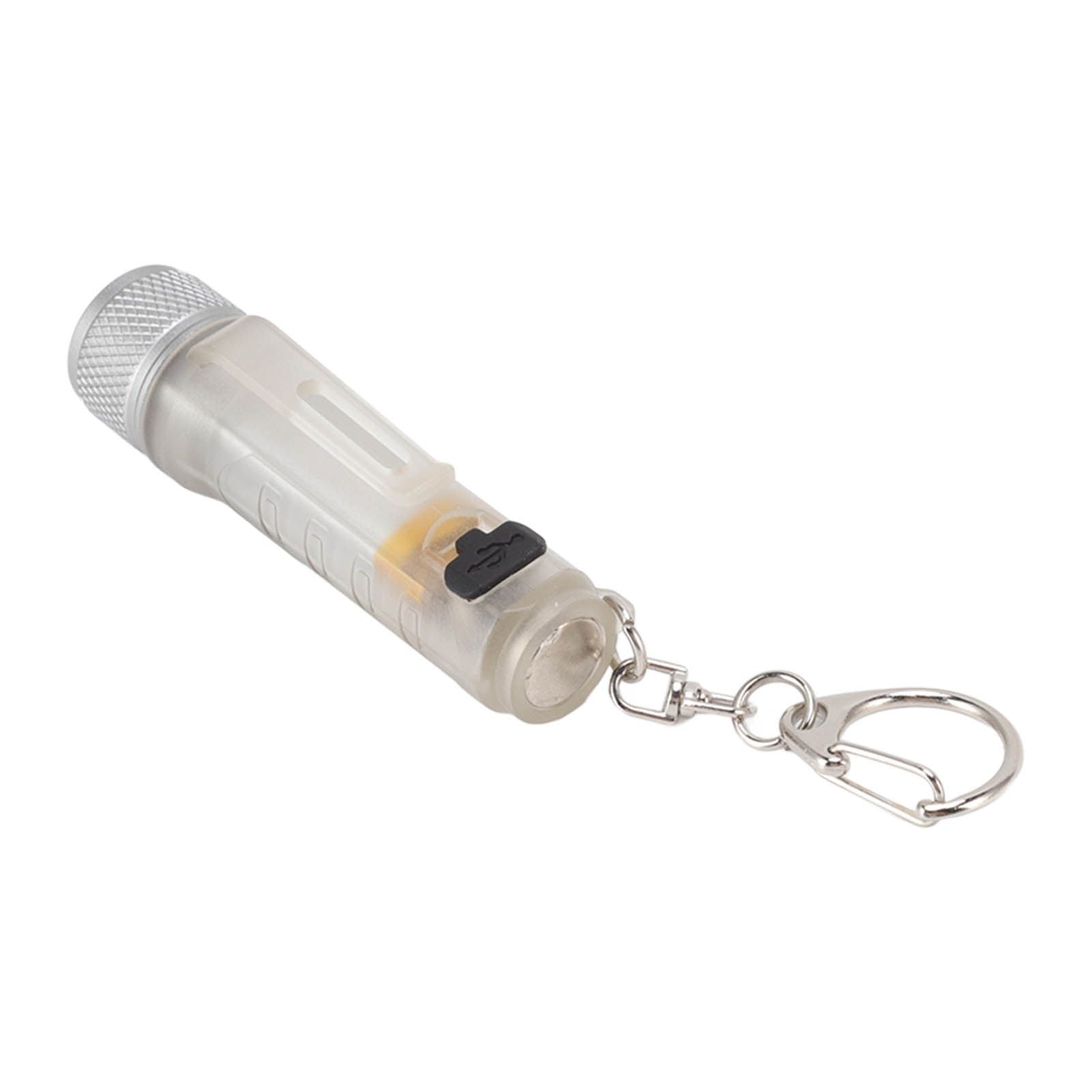 Strong Light Mini Keychain Flashlight Outdoor Portable Super Bright Multifunction LED Flashlight USB V1294-YM3119220148511-0421