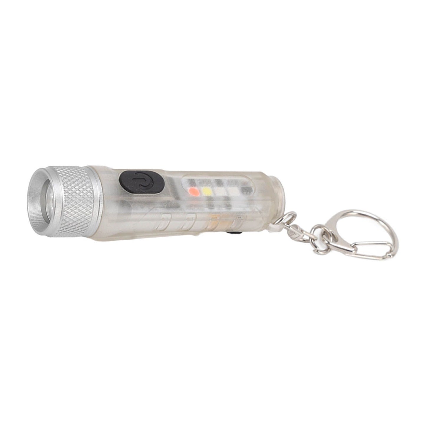 Strong Light Mini Keychain Flashlight Outdoor Portable Super Bright Multifunction LED Flashlight USB V1294-YM3119220148511-0421