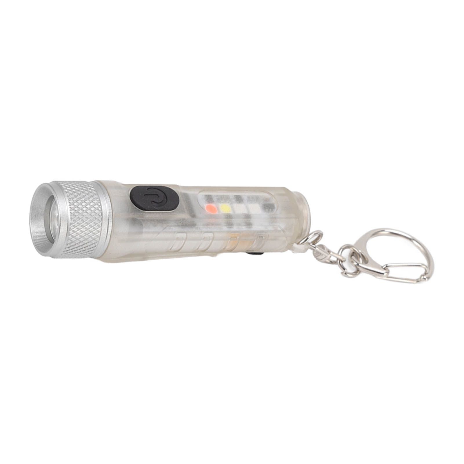 Strong Light Mini Keychain Flashlight Outdoor Portable Super Bright Multifunction LED Flashlight USB V1294-YM3119220148511-0421