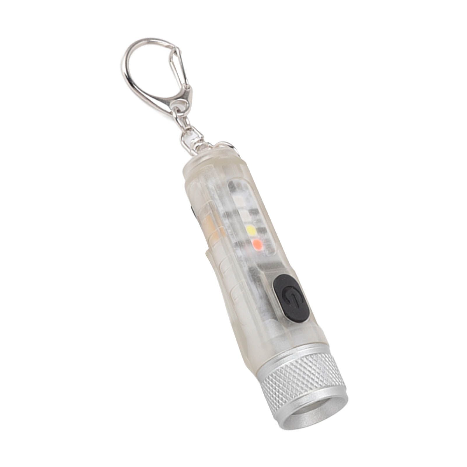 Strong Light Mini Keychain Flashlight Outdoor Portable Super Bright Multifunction LED Flashlight USB V1294-YM3119220148511-0421