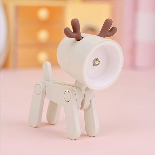 Mini Cute Pet Night Light Kawaii LED Desk Lamp Ins Mini Cute Little Phone Stand Decorative Furnishing V1294-YM3119220149613-0421