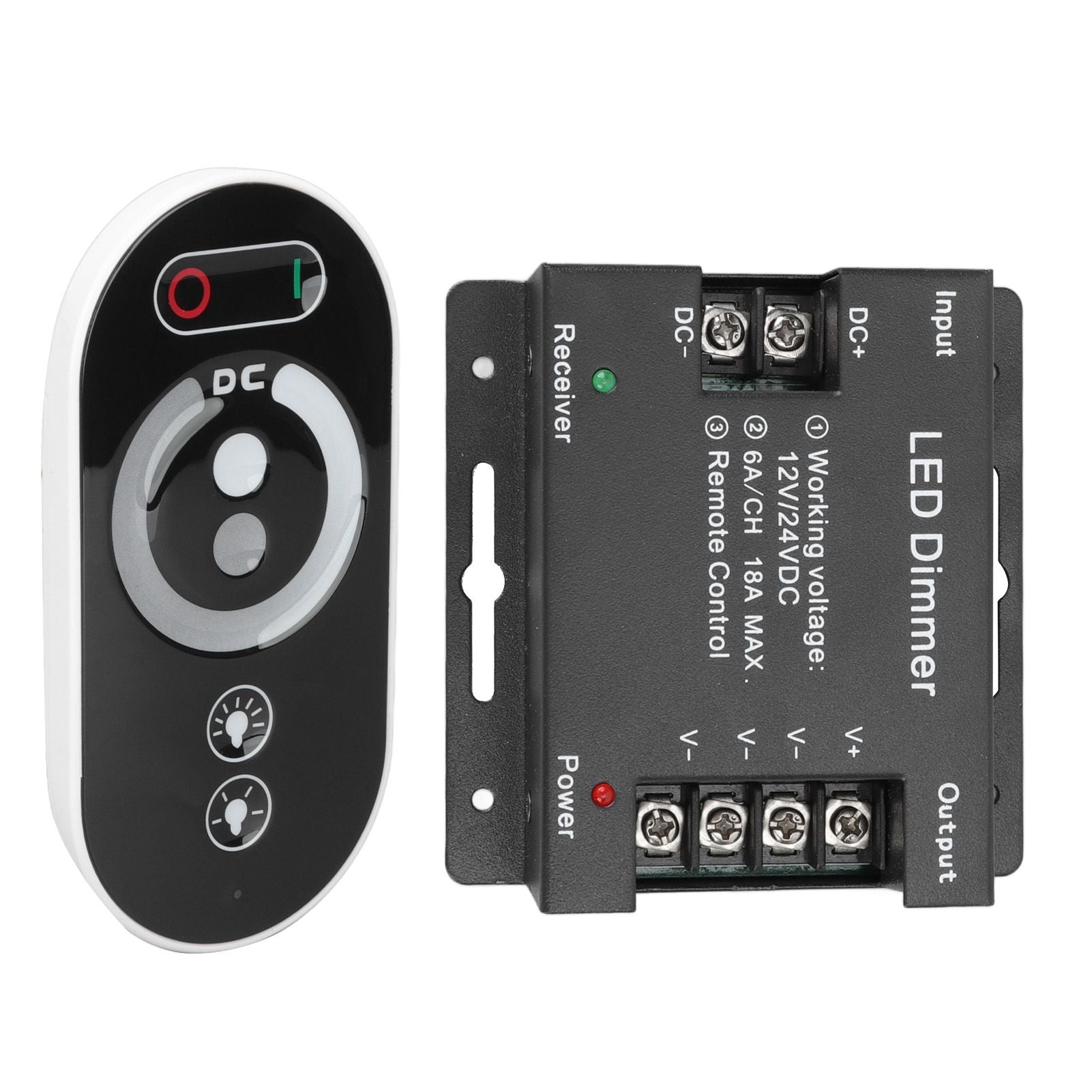 Wireless LED Dimmer RF Touch LED Light Controller Remote Dimming Controller DC 12V 24V for LED Strip Light V1294-YM3119220149711-0421