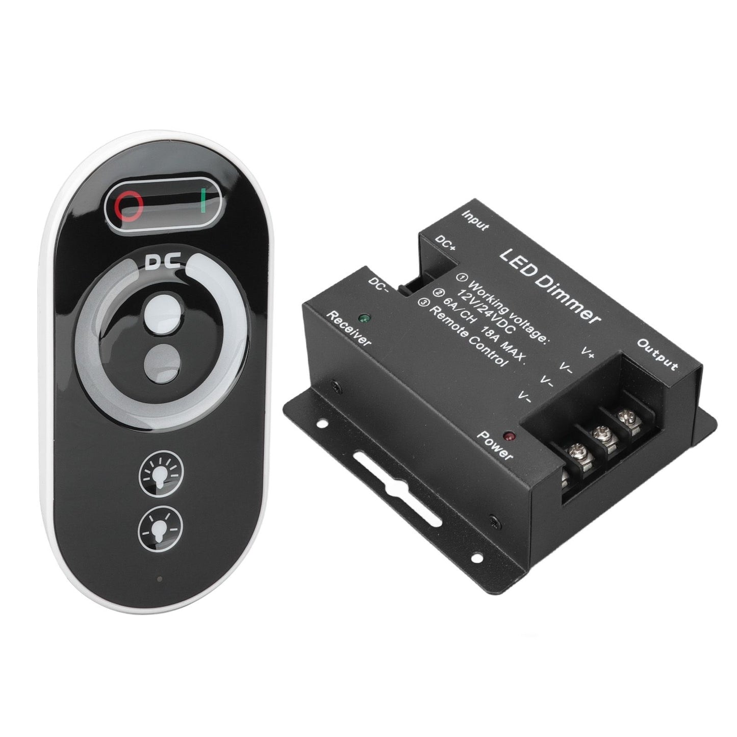 Wireless LED Dimmer RF Touch LED Light Controller Remote Dimming Controller DC 12V 24V for LED Strip Light V1294-YM3119220149711-0421