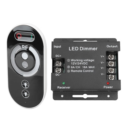 Wireless LED Dimmer RF Touch LED Light Controller Remote Dimming Controller DC 12V 24V for LED Strip Light V1294-YM3119220149711-0421
