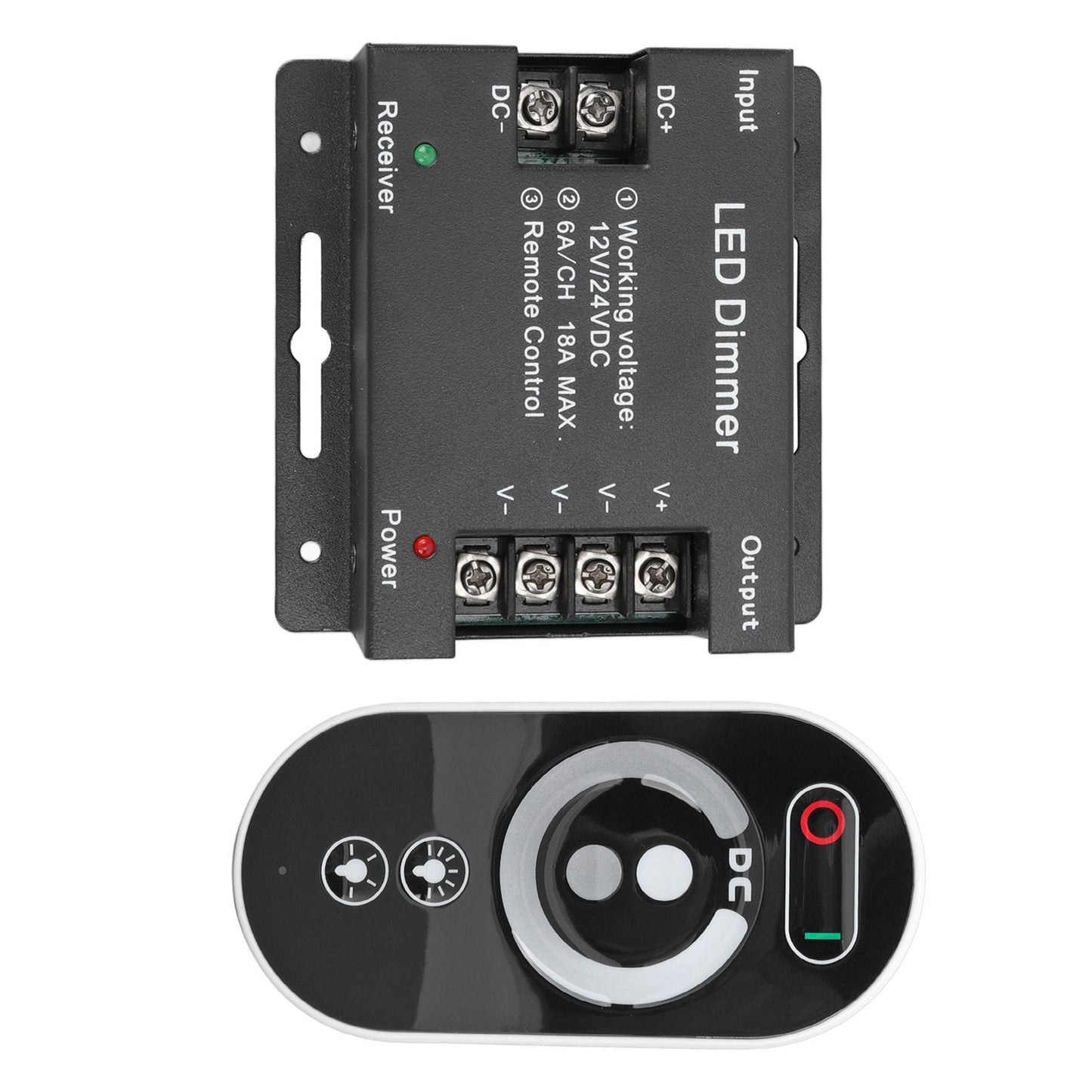 Wireless LED Dimmer RF Touch LED Light Controller Remote Dimming Controller DC 12V 24V for LED Strip Light V1294-YM3119220149711-0421