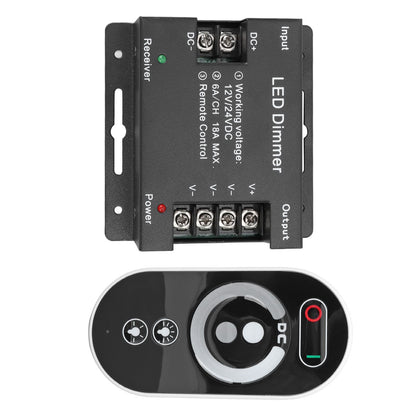 Wireless LED Dimmer RF Touch LED Light Controller Remote Dimming Controller DC 12V 24V for LED Strip Light V1294-YM3119220149711-0421