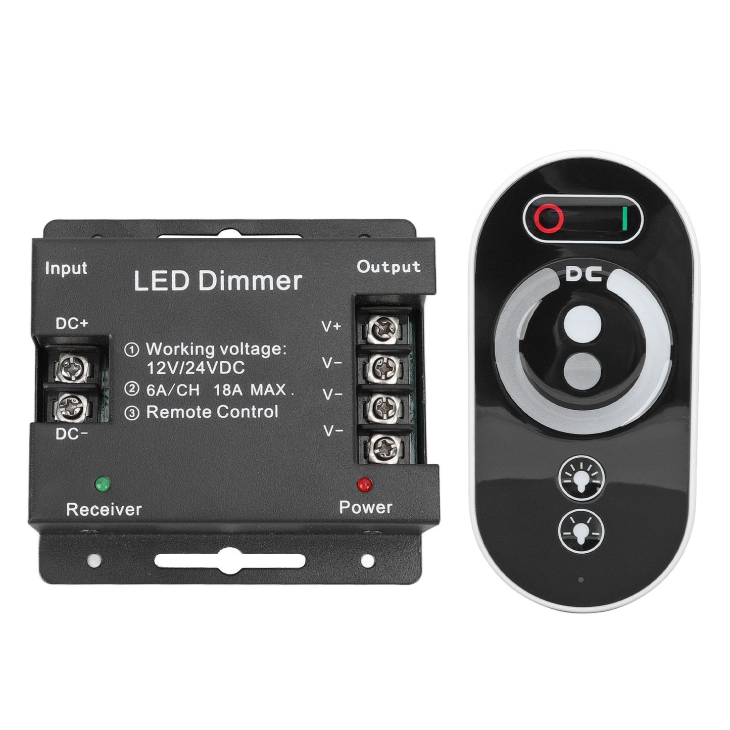 Wireless LED Dimmer RF Touch LED Light Controller Remote Dimming Controller DC 12V 24V for LED Strip Light V1294-YM3119220149711-0421