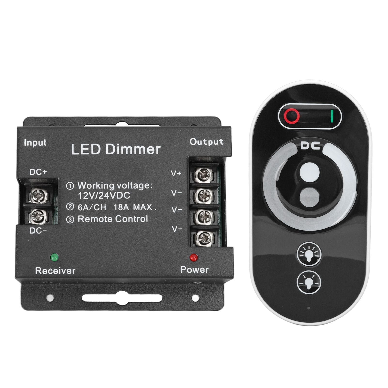 Wireless LED Dimmer RF Touch LED Light Controller Remote Dimming Controller DC 12V 24V for LED Strip Light V1294-YM3119220149711-0421