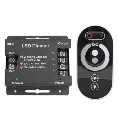 Wireless LED Dimmer RF Touch LED Light Controller Remote Dimming Controller DC 12V 24V for LED Strip Light V1294-YM3119220149711-0421