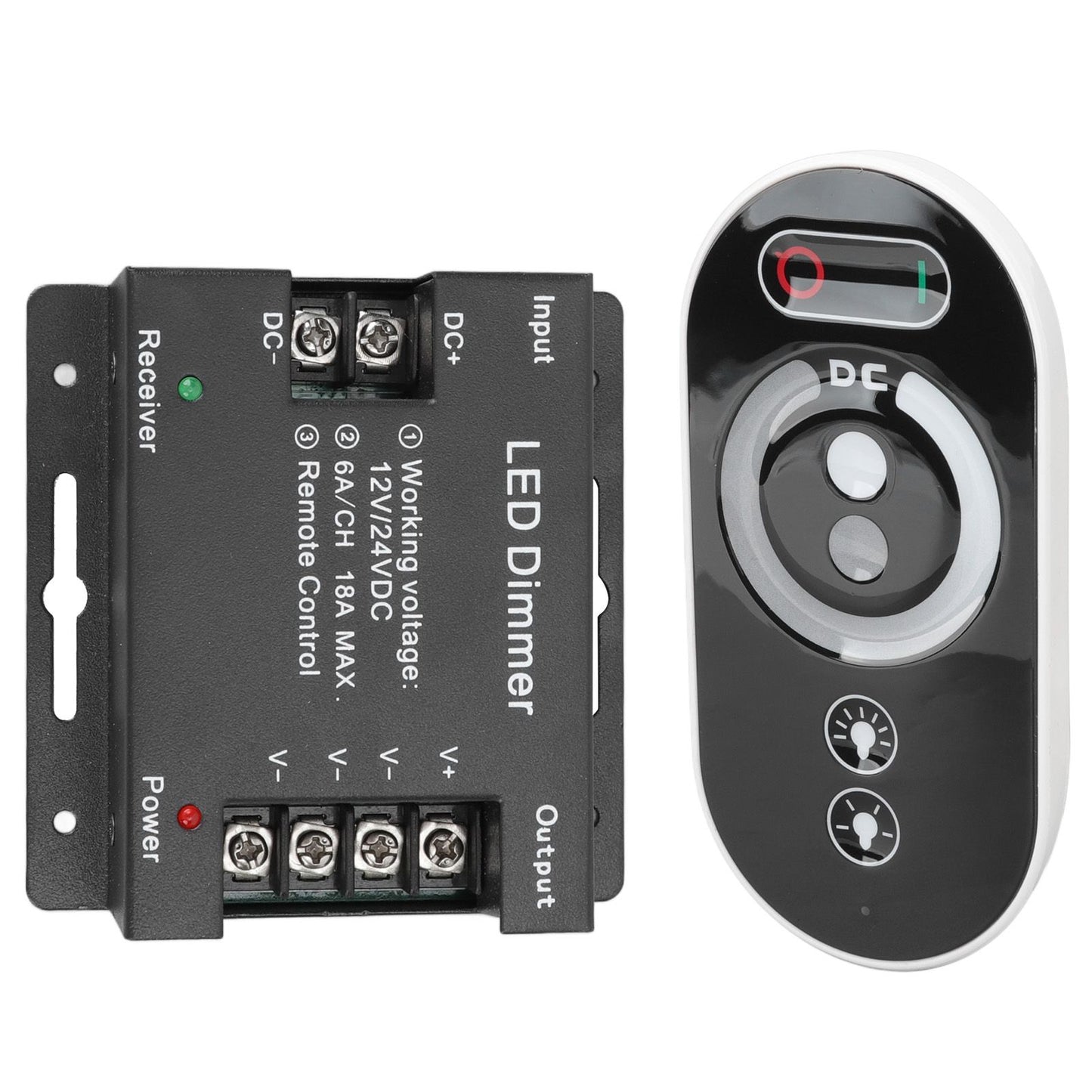 Wireless LED Dimmer RF Touch LED Light Controller Remote Dimming Controller DC 12V 24V for LED Strip Light V1294-YM3119220149711-0421