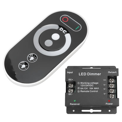 Wireless LED Dimmer RF Touch LED Light Controller Remote Dimming Controller DC 12V 24V for LED Strip Light V1294-YM3119220149711-0421