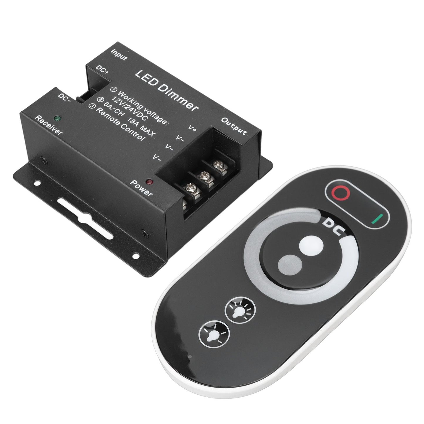 Wireless LED Dimmer RF Touch LED Light Controller Remote Dimming Controller DC 12V 24V for LED Strip Light V1294-YM3119220149711-0421