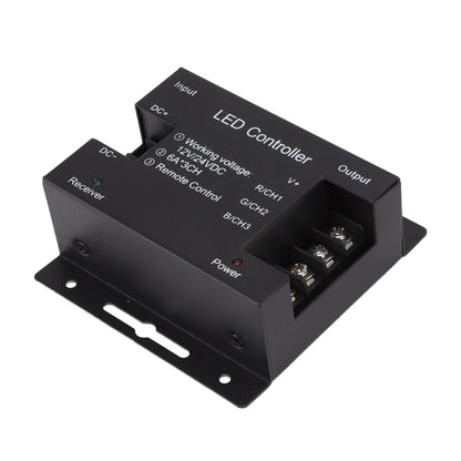 3 Way Dimmer Switch with Remote Control Constant Voltage PWM RGB LED Light Controller DC12V 24V V1294-YM3119220150011-0421