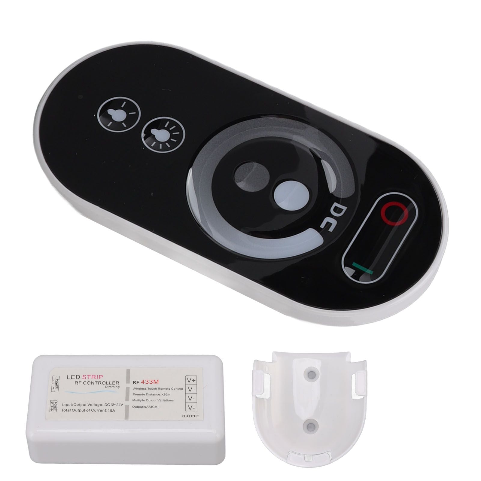 RF LED Remote Controller Wireless Intelligent Touch RGB Dimmer for LED Strip Light 18A DC12-24V V1294-YM3119220150211-0421