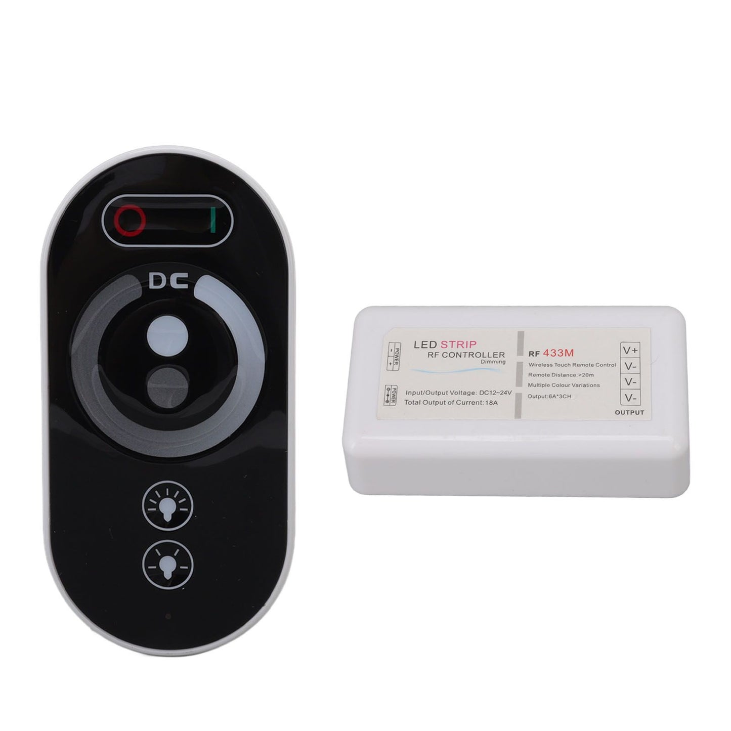 RF LED Remote Controller Wireless Intelligent Touch RGB Dimmer for LED Strip Light 18A DC12-24V V1294-YM3119220150211-0421
