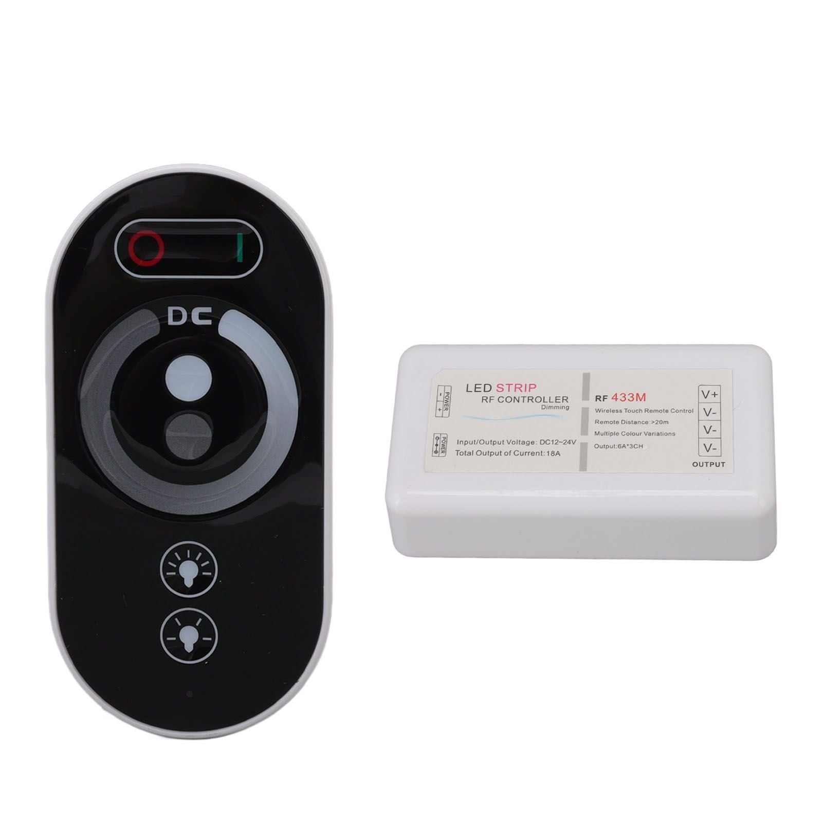 RF LED Remote Controller Wireless Intelligent Touch RGB Dimmer for LED Strip Light 18A DC12-24V V1294-YM3119220150211-0421