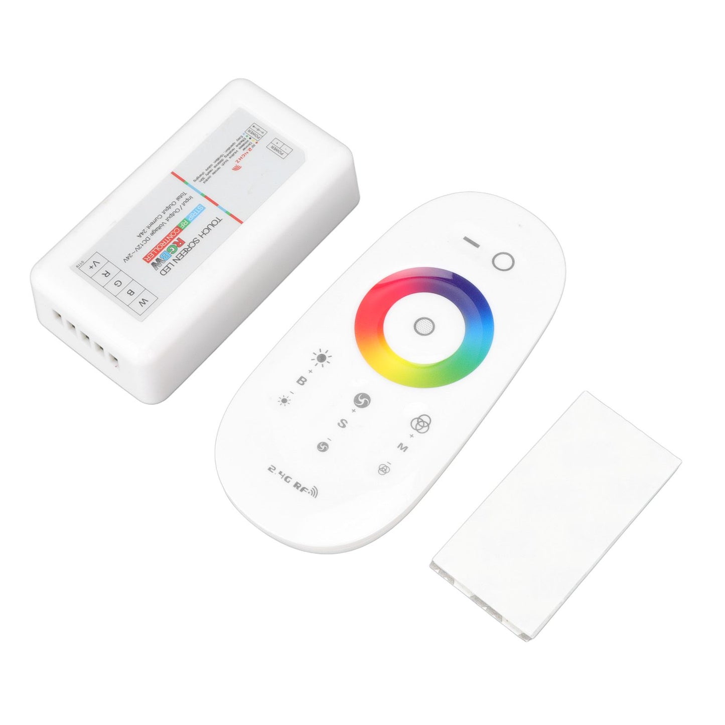 2.4G Wireless RF Touch Dimmer Switch 7 Color RGBW Dimming LED RGB Strip Light Controller DC12 to 24V V1294-YM3119220150311-0421
