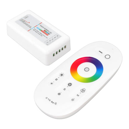 2.4G Wireless RF Touch Dimmer Switch 7 Color RGBW Dimming LED RGB Strip Light Controller DC12 to 24V V1294-YM3119220150311-0421