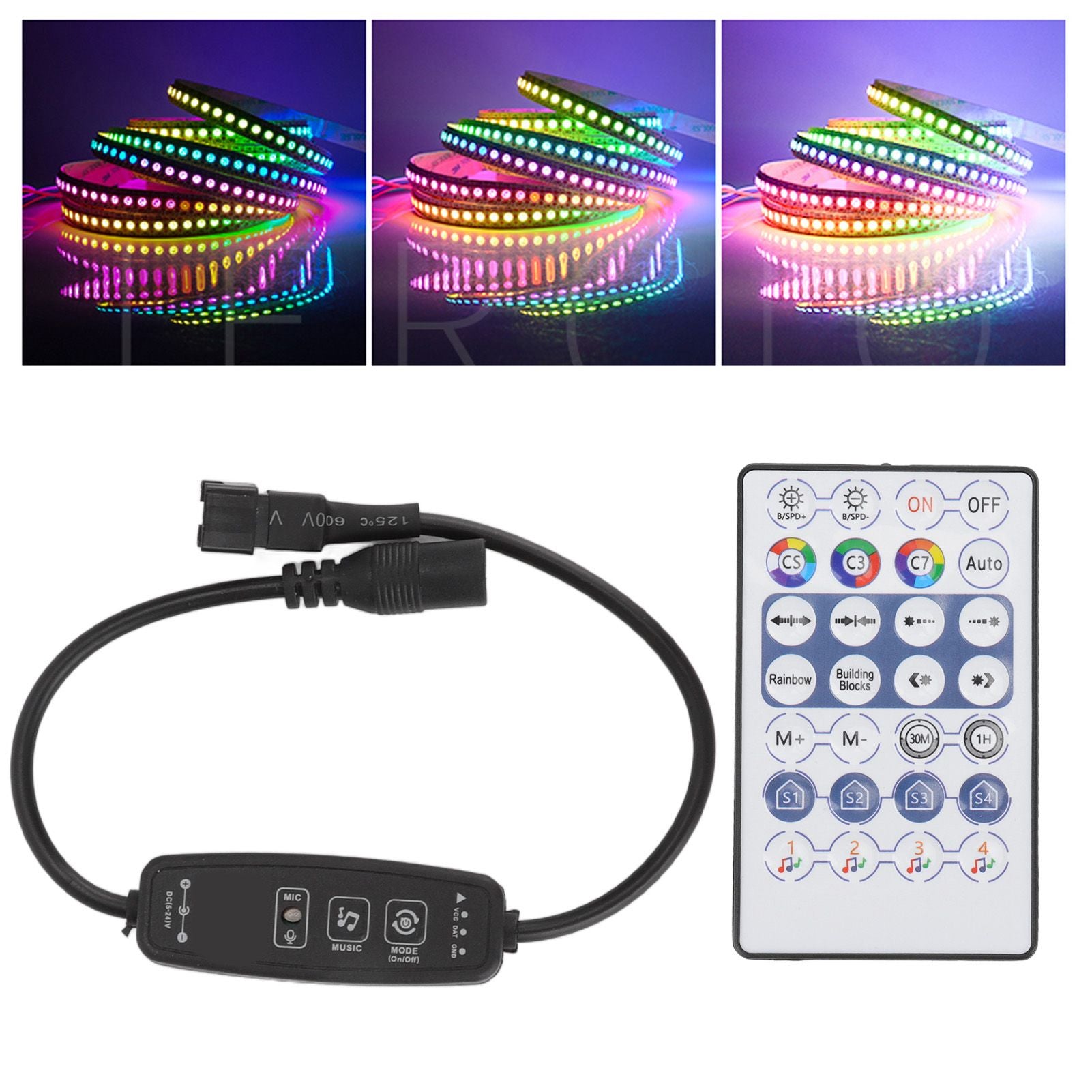 WiFi Wireless LED Smart Controller RGB Strip Light Controller for Android for IOS System DC 5-24V V1294-YM3119220150411-0421