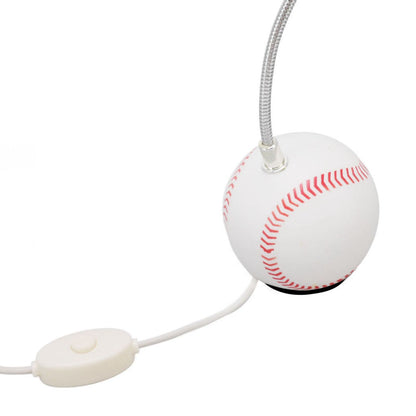 LED Table Lamp Baseball Base Seashell Shape Light Head Soft Light Portable USB Mini Desk Lamp for Home School V1294-YM3119220150611-0421