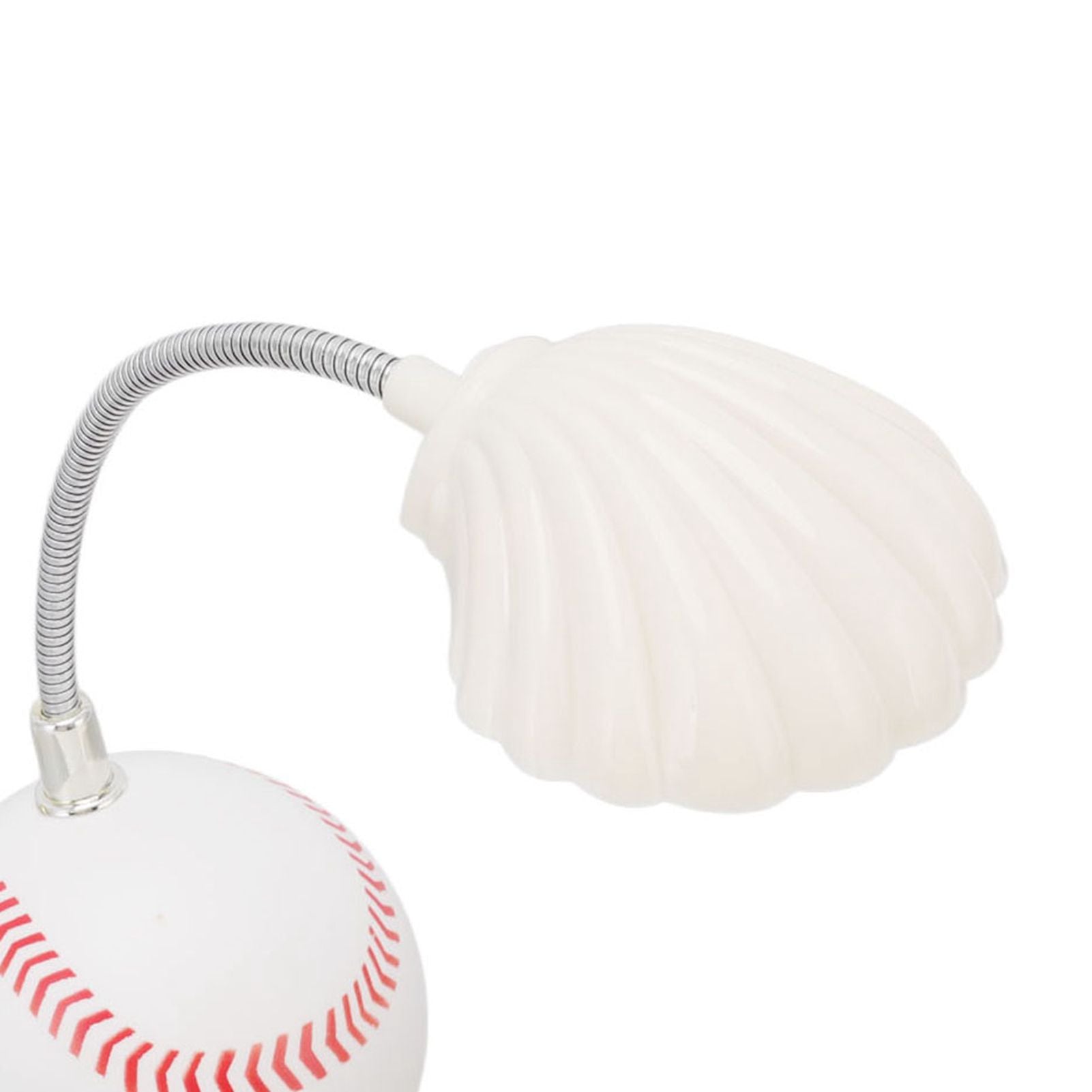 LED Table Lamp Baseball Base Seashell Shape Light Head Soft Light Portable USB Mini Desk Lamp for Home School V1294-YM3119220150611-0421