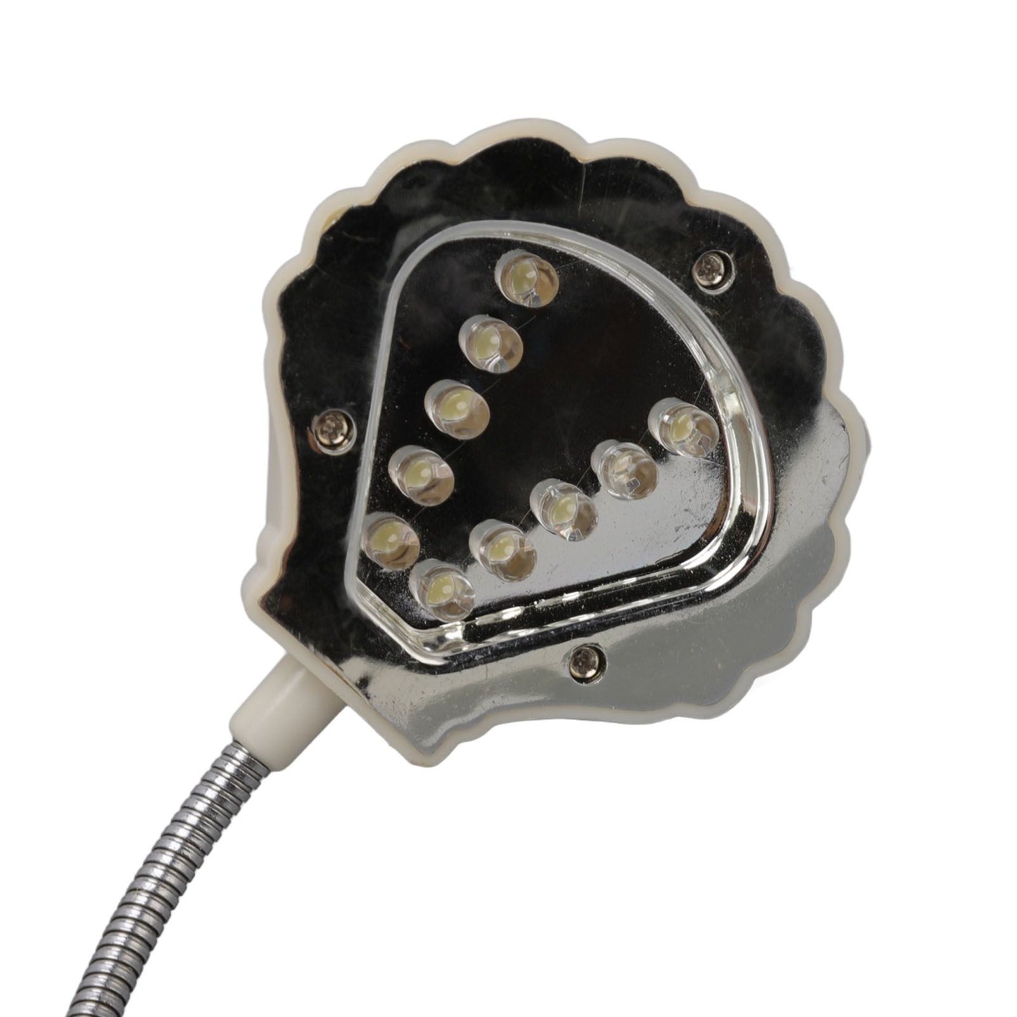 LED Table Lamp Baseball Base Seashell Shape Light Head Soft Light Portable USB Mini Desk Lamp for Home School V1294-YM3119220150611-0421