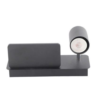 LED Wall Light USB Interface Wireless Charging LED Wall Lamp for Living Room Bedroom 85-265V Black Right V1294-YM3119220151213-0421