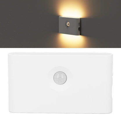 LED Motion Sensor Light Type C Rechargeable 360 Degrees Rotated Induction Night Lights with Magnetic Base V1294-YM3119220153311-0421